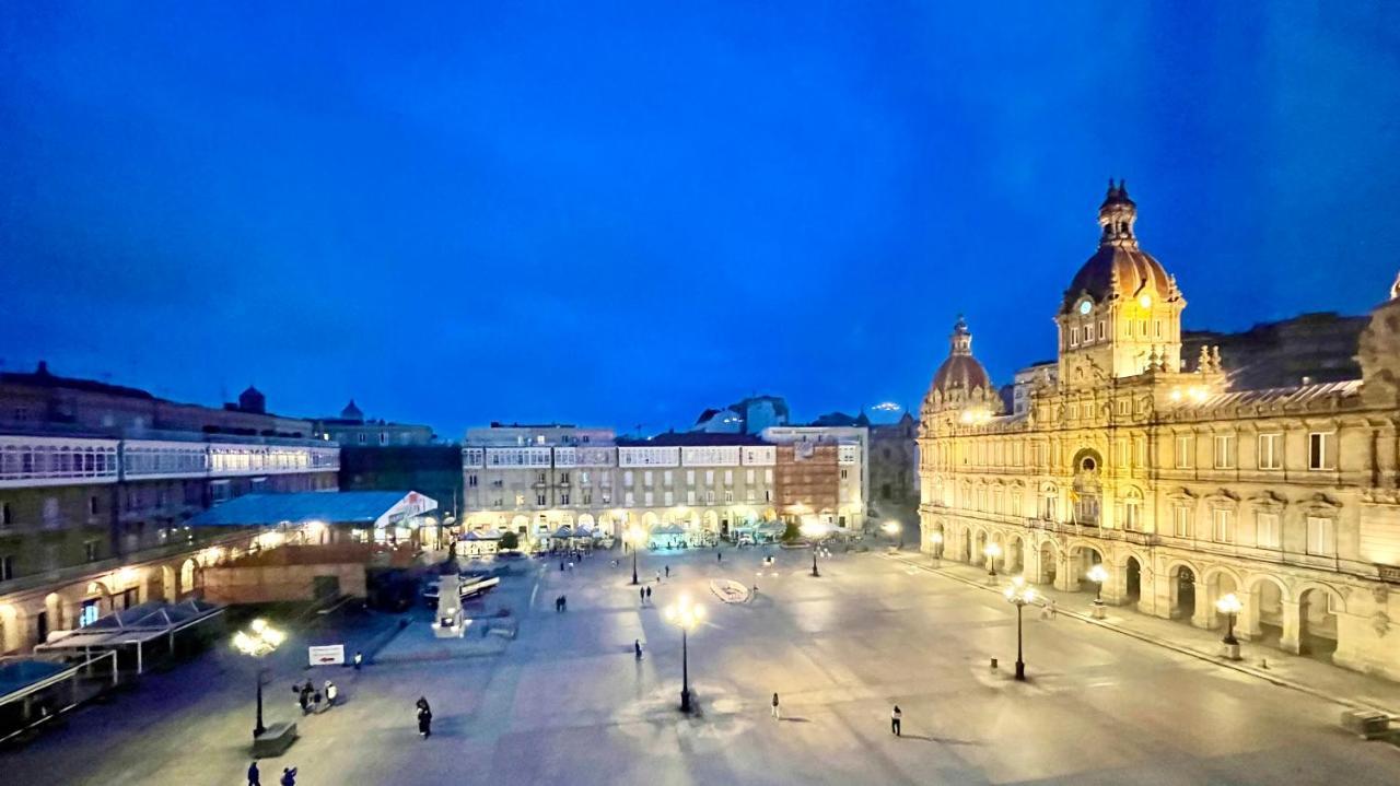 Апартаменты Apartamento Maria Pita Ла-Корунья Экстерьер фото